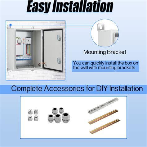 24x24x8 outdoor electrical box enclosure|24x24x8 electrical junction box.